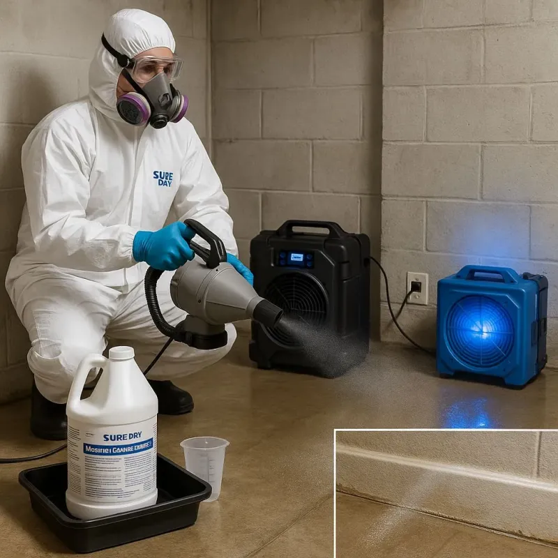 Sanitization and Odor Removal process in Clinton County, OH