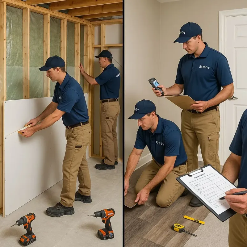 Repairs and Reconstruction process in Clinton County, OH